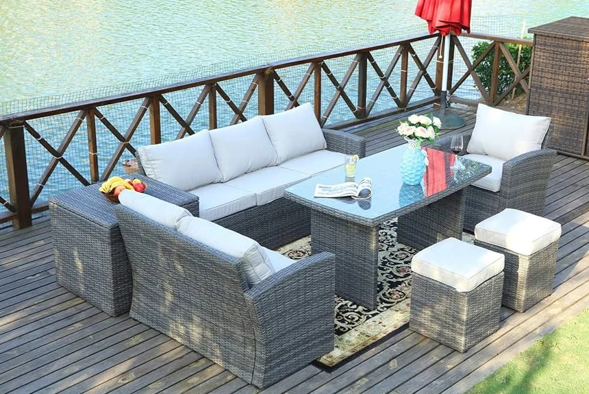 How Outdoor Dining Sets and Lounge Sofa Sets Work Together