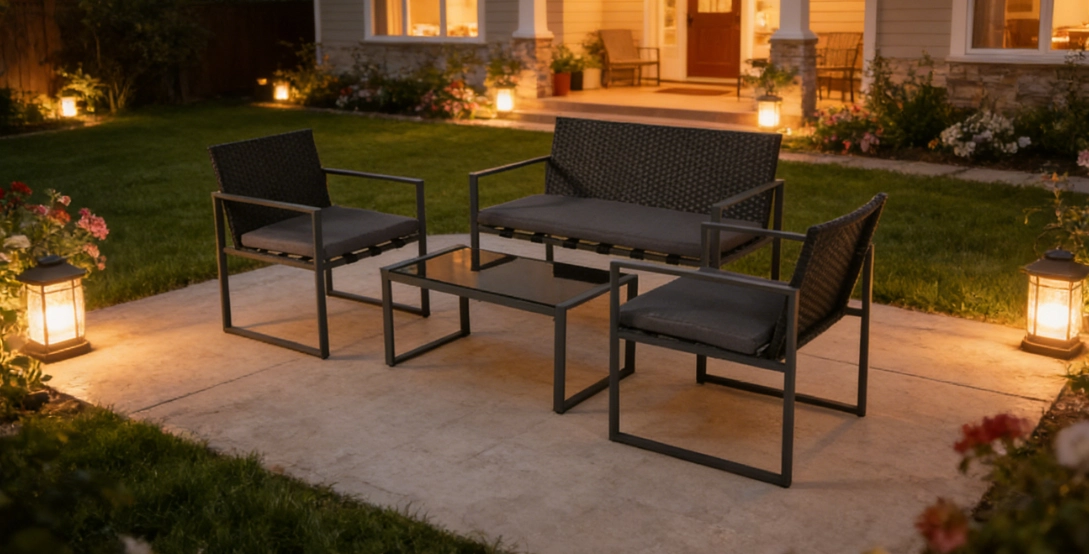 Which Material Lasts Longer in Outdoor Garden Furniture Steel or Iron