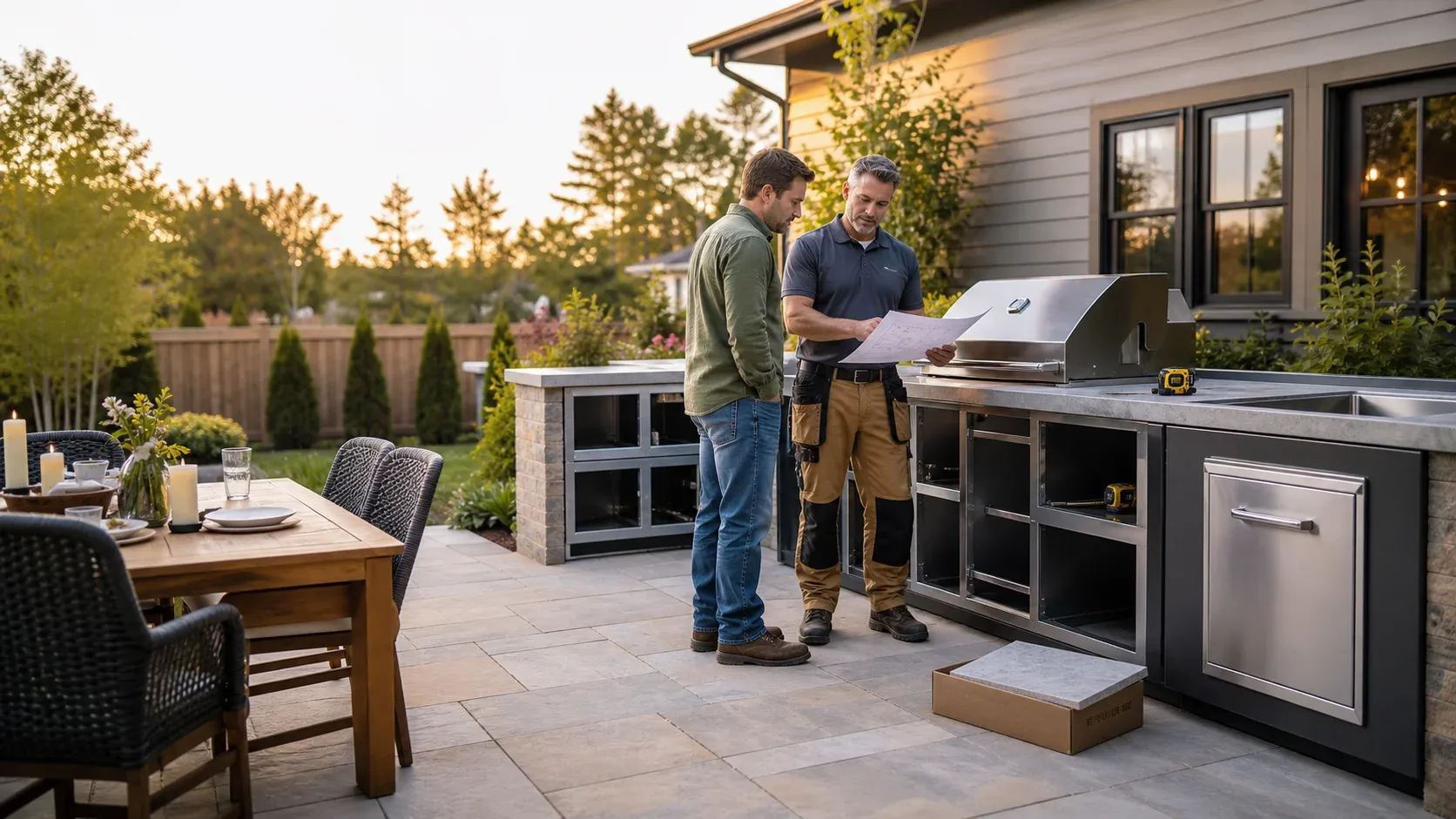 How Long Does It Take to Build an Outdoor Kitchen