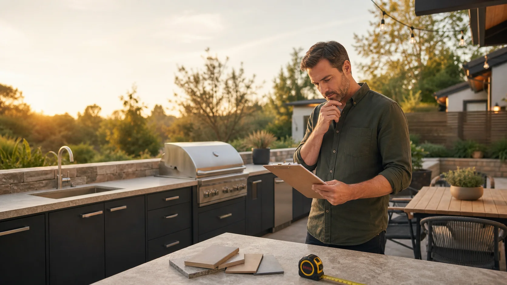 Why are outdoor kitchens so expensive