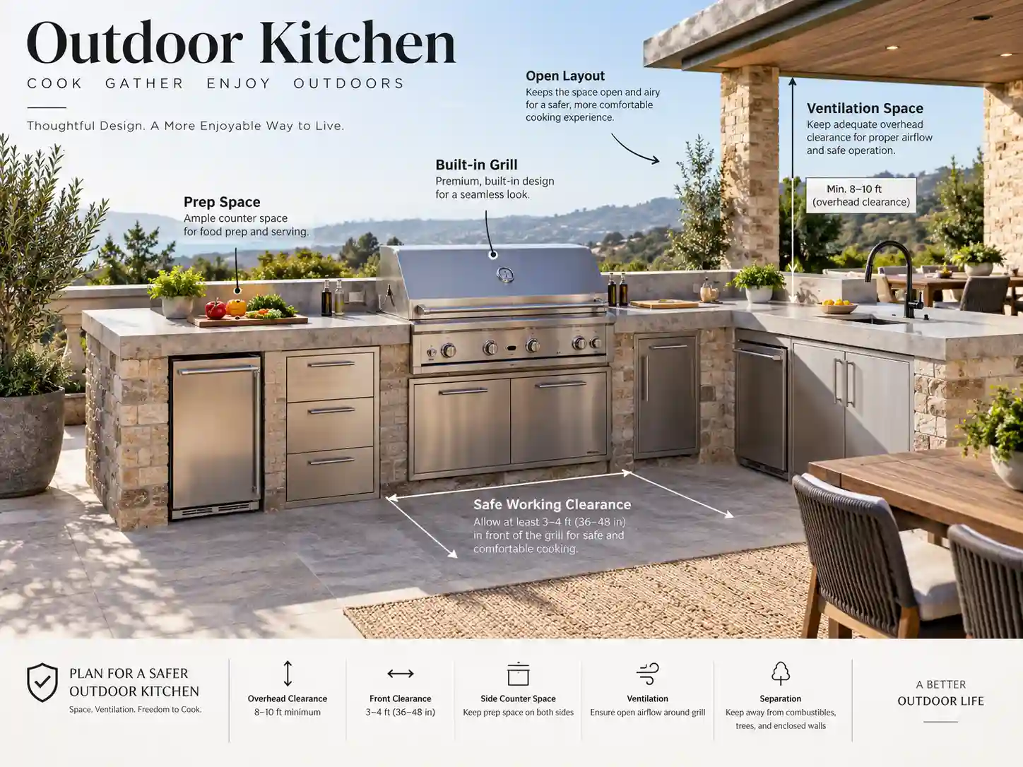 What Is the Safest Type of Outdoor Grill?